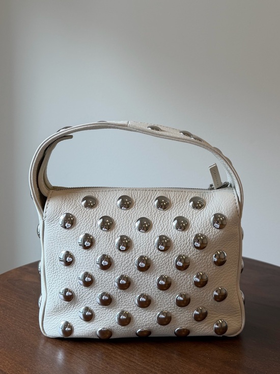 KHAITE Handbags - Khaite Elena Small Leather Studded Bag - Like New